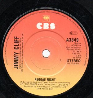 JIMMY CLIFF , REGGAE NIGHT / LOVE HEIGHTS