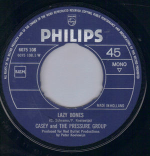 CASEY AND THE PRESSURE GROUP, LAZY BONES / IN THE SMOKEHOUSE
