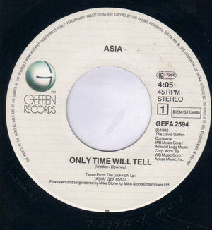 ASIA, ONLY TIME WILL TELL / TIME AGAIN