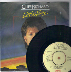 CLIFF RICHARD, LITTLE TOWN / LOVE AND A HEALING HAND/YOU ME AND JESUS (CHRISTMAS) - PUSH OUT CENTRE