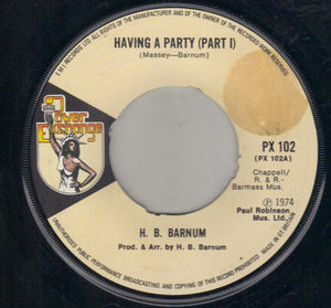 H B BARNUM, HAVING A PARTY (PART1) / PART 11