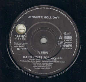 JENNIFER HOLLIDAY, HARD TIMES FOR LOVERS / HE'S A PRETENDER