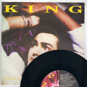 KING , WON'T YOU HOLD MY HAND NOW / FISH (looks unplayed)