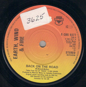 EARTH WIND & FIRE, BACK ON THE ROAD / TAKE IT TO THE SKY 