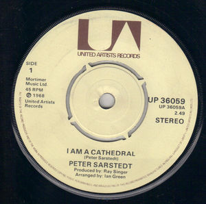 PETER SARSTEDT , I AM A CATHEDRAL / BLAGGED 
