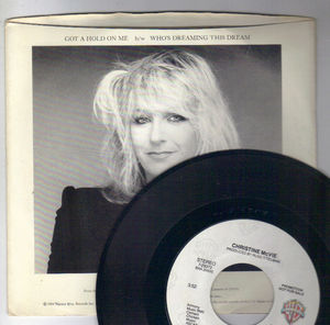 CHRISTINE McVIE, GOT A HOLD ON ME / WHO'S DREAMING THIS DREAM - PROMO (near mint) 