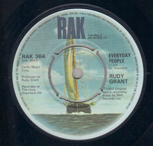 RUDY GRANT , EVERYDAY PEOPLE / YOUR LOVING IS SOMETHING ELSE