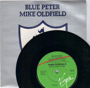 MIKE OLDFIELD , BLUE PETER / WOODHENGE (looks unplayed)
