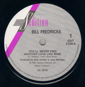 BILL FREDERICKS, YOU'LL NEVER FIND ANOTHER LOVE LIKE MINE / LOVERS RADIO MIX 