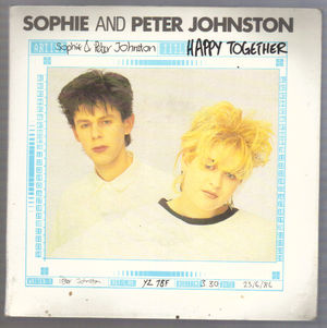 SOPHIE & PETER JOHNSTON, HAPPY TOGETHER/SOLD ON YOU - DOUBLE PACK (looks unplayed)
