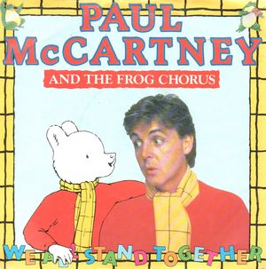 PAUL McCARTNEY, WE ALL STAND TOGETHER / HUMMING VERSION - silver label