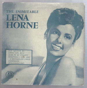 LENA HORNE, THE INIMATABLE LENA HORNE - EP