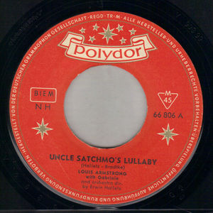 LOUIS ARMSTRONG & ELLA FITZGERALD, UNCLE SATCHMOS LULLABY / ITS ALL IN THE GAME 