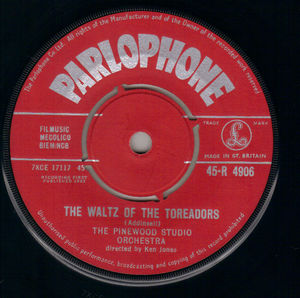 PINEWOOD STUDIO ORCHESTRA , THE WALTZ OF THE TOREADORS / PICTURE PARADE