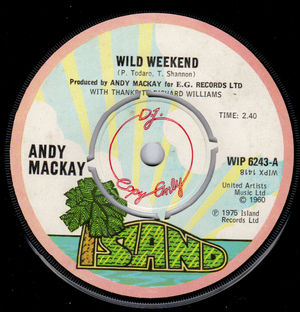 ANDY MACKAY, WILD WEEKEND / WALKING THE WHIPPET - PROMO