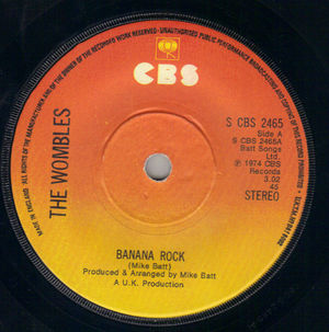 WOMBLES , BANANA ROCK / THE WOMBLE SQUARE DANCE 