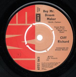 CLIFF RICHARD, HEY MR DREAM MAKER / NO ONE WAITS