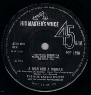 MIKE SAMMES SINGERS, A MAN AND A WOMAN / WHAT LIES OVER THE HILL?