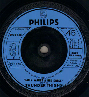 THUNDER THIGHS, SALLY WANTS A RED DRESS / CENTRAL PARK ARREST