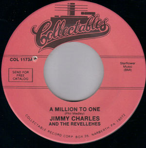 JIMMY CHARLES, A MILLION TO ONE / HOP SCOTCH HOP 