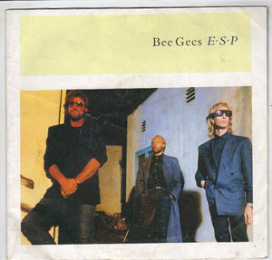 BEE GEES, E.S.P. / OVERNIGHT (POSTER SLEEVE)