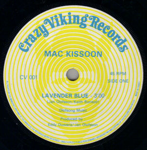 MAC KISSOON, LAVENDER BLUE / BLACK AND WHITE 