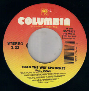 TOAD THE WET SPROCKET, FALL DOWN / ALL TIGHT 