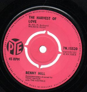 BENNY HILL, THE HARVEST OF LOVE / BAMba 3688