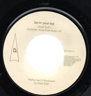 KATE BUSH , SAT IN YOUR LAP / LORD OF THE REEDY RIVER 