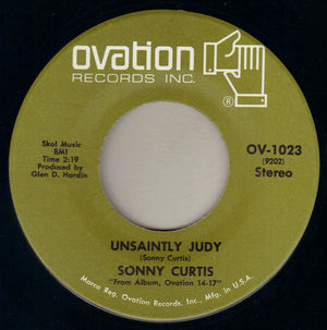 SONNY CURTIS, UNSAINTLY JUDY / YOU DONT BELONG IN THIS PLACE