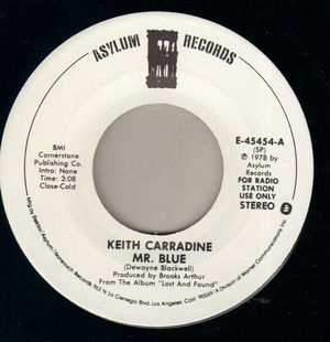 KEITH CARRADINE, MR BLUE / MONO - PROMO