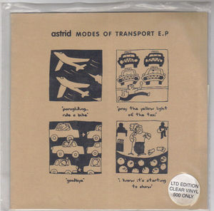 ASTRID, MODES OF TRANSPORT - EP- CLEAR VINYL