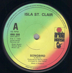 ISLA ST CLAIR, SONGBIRD / YURI