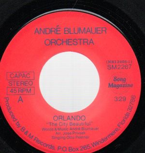ANDRE BLUMAUER ORCHESTRA, ORLANDO / FLY HIGH
