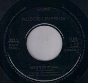 ALISON LIMERICK, MAKE IT ON MY OWN / FLYING RULEBOOK EDIT