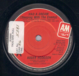 ROGER HODGSON, HAD A DREAM / ONLY BECAUSE OF YOU