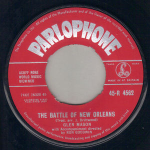 GLEN MASON, THE BATTLE OF NEW ORLEANS / I DON'T KNOW 