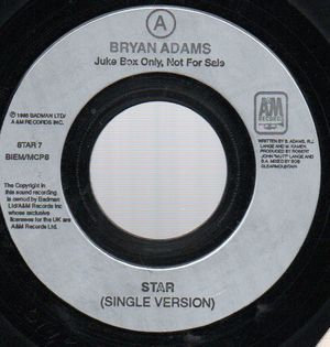 BRYAN ADAMS , STAR / THE ONLY THING THAT LOOKS GOOD ON ME IS YOU (LIVE)- PROMO