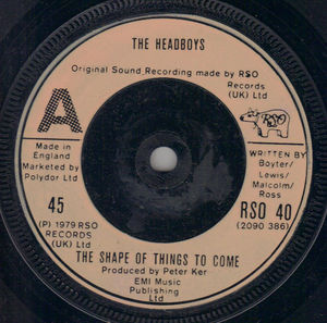 HEADBOYS, THE SHAPE OF THINGS TO COME / THE MOOD I'M IN (brown label)