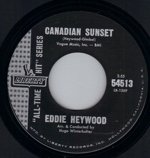 EDDIE HEYWOOD, CANADIAN SUNSET / LIKE YOUNG