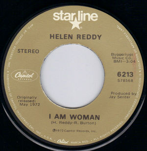HELEN REDDY , I AM WOMAN / I DONT KNOW HOW TO LOVE HIM