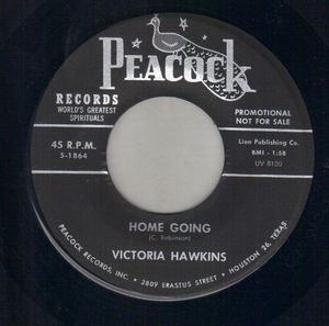 VICTORIA HAWKINS, HOME GOING / GIVE ME WINGS - PROMO - gospel