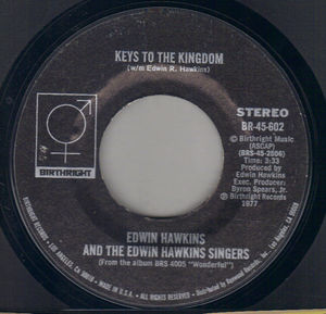 EDWIN HAWKINS SINGERS, KEYS TO THE KINGDOM / EVERYTHING WILL BE ARIGHT - gospel