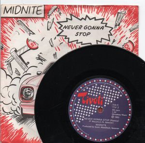 MIDNITE , NEVER GONNA STOP / REMIX