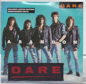 DARE, ABANDON / THE LAST TIME + patch and shrink wrap