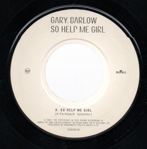 GARY BARLOW, SO HELP ME GIRL / A MULLION TO ONE 