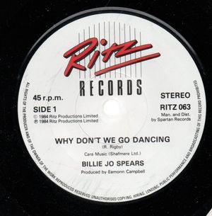BILLIE JO SPEARS, WHY DONT WE GO DANCING / WRONG ROAD AGAIN 