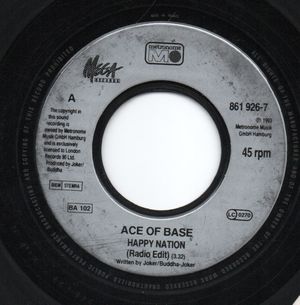 ACE OF BASE, HAPPY NATION / ALBUM VERSION 