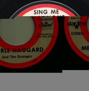 MERLE HAGGARD , SING ME BACK HOME / LEGEND OF BONNIE AND CLYDE 