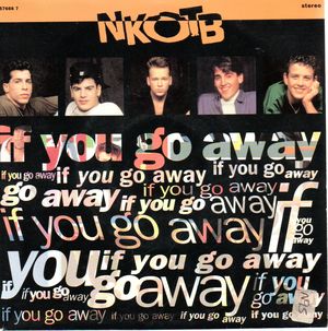 NEW KIDS ON THE BLOCK , IF YOU GO AWAY / CALL IT WHAT YOU WANT 